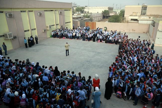 After a year, Iraq students back in school as pandemic slows | iNFOnews.ca