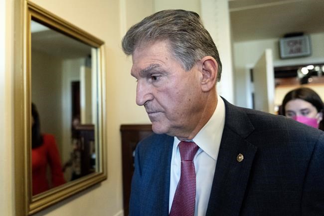 Manchin wavers on Biden's plan, Democrats vow to push ahead | iNFOnews.ca