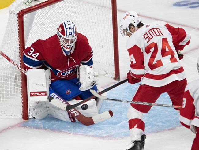 Jake Allen posts 22-save shutout in Canadiens' 3-0 win over Red Wings | iNFOnews.ca