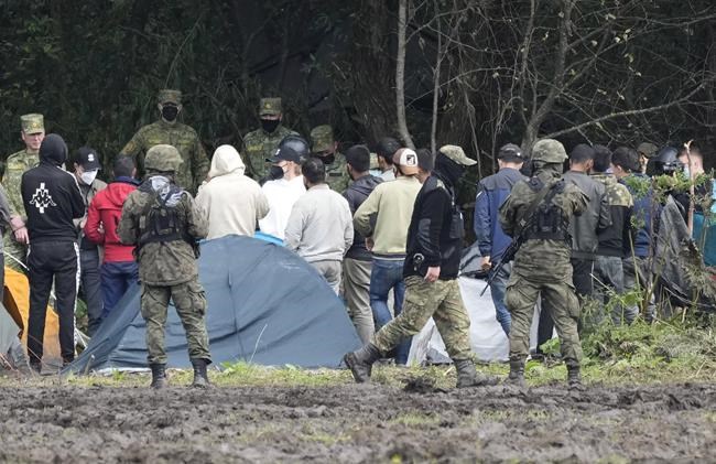 Poland protests to Belarus over 'intrusion' by armed forces | iNFOnews.ca CP2039945073