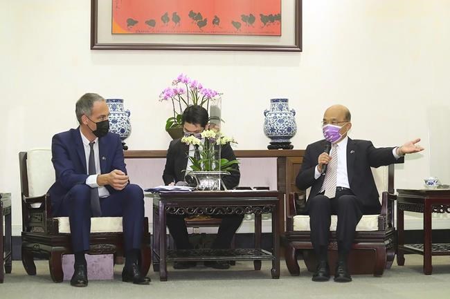EU lawmakers meet Taiwan premier in first official visit | iNFOnews.ca
