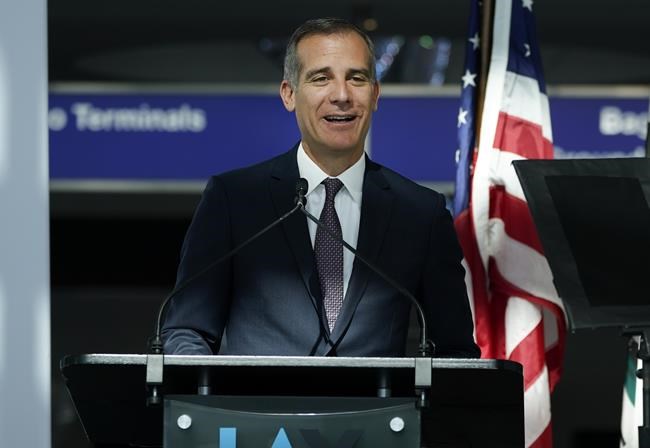 LA mayor Garcetti tests positive for virus at climate summit | iNFOnews.ca