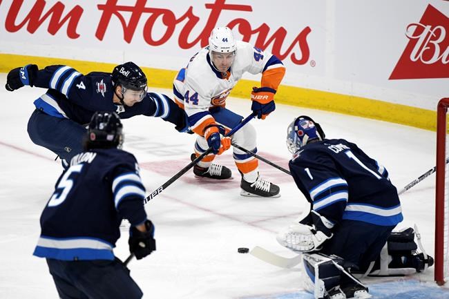 Winnipeg Jets can't solve Isles' Ilya Sorokin, blanked for 1st time this season | iNFOnews.ca Winnipeg Jets can't solve Isles' Ilya Sorokin, blanked for 1st time this season | iNFOnews.ca