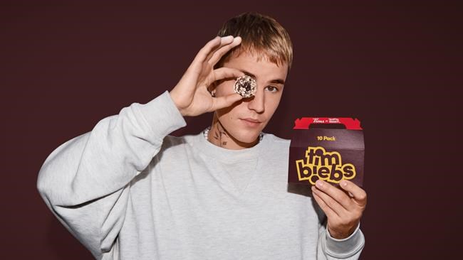 'A different league:' Tim Hortons teams up with superstar Justin Bieber | iNFOnews.ca
