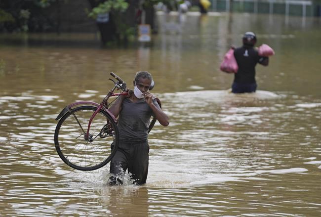 Heavy rain in Sri Lanka leaves 16 dead, thousands displaced | iNFOnews.ca
