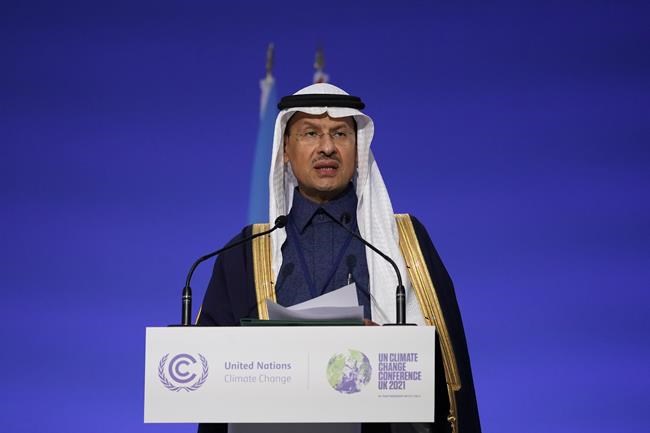 Saudi Arabia denies playing climate saboteur at Glasgow | iNFOnews.ca