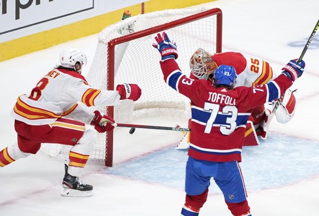 Suzuki's power-play winner helps Montreal Canadiens to 4-2 win over Calgary Flames | iNFOnews.ca