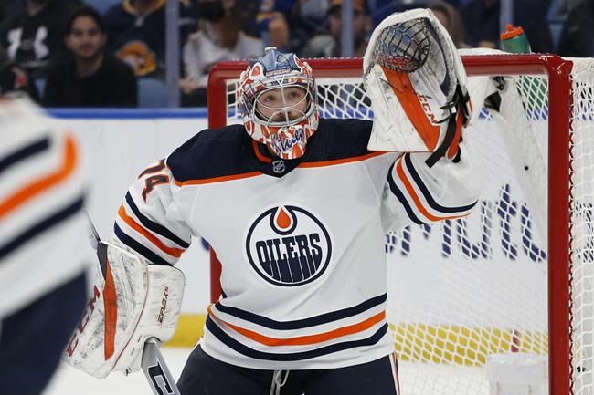 Cozens scores 2, Sabres snap skid with 3-2 win over Oilers | iNFOnews.ca