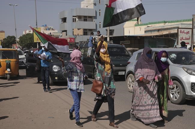 Sudanese rally against army tightening grip on power; 5 dead | iNFOnews.ca