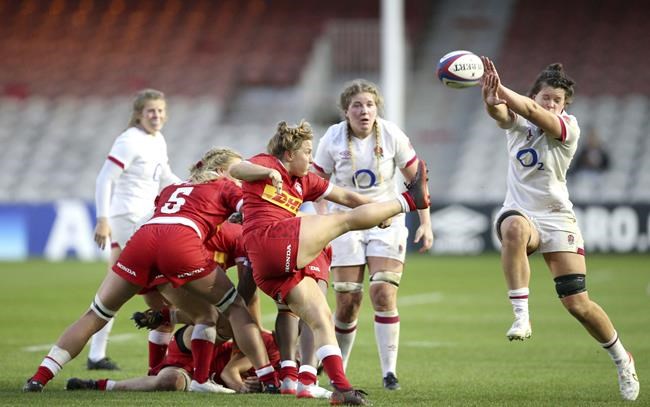 Canadian women lead early, fade in second half against No. 1 England in rugby test | iNFOnews.ca