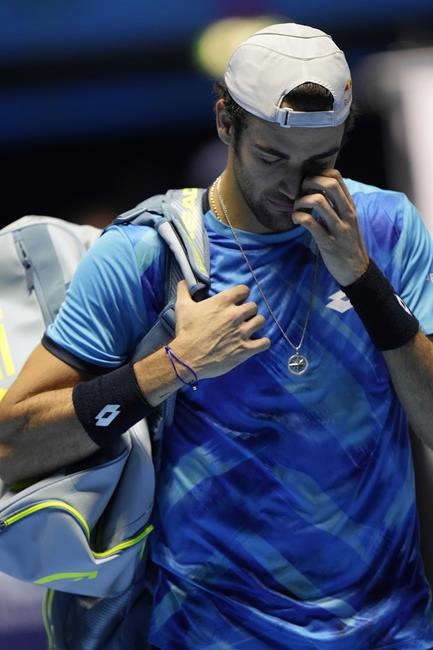Medvedev and Zverev win; Berrettini injured at ATP Finals | iNFOnews.ca