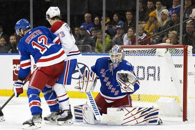 Rangers edge Canadiens 3-2 for fourth-straight win | iNFOnews.ca