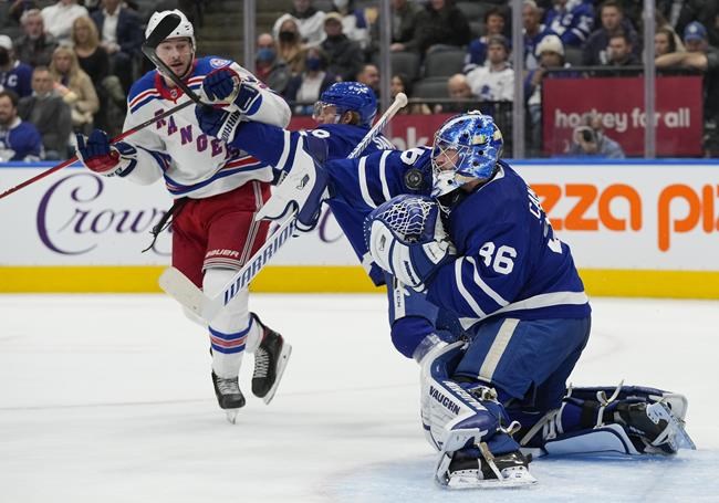 Morgan Rielly, Jack Campbell lead red-hot Maple Leafs over Rangers | iNFOnews.ca