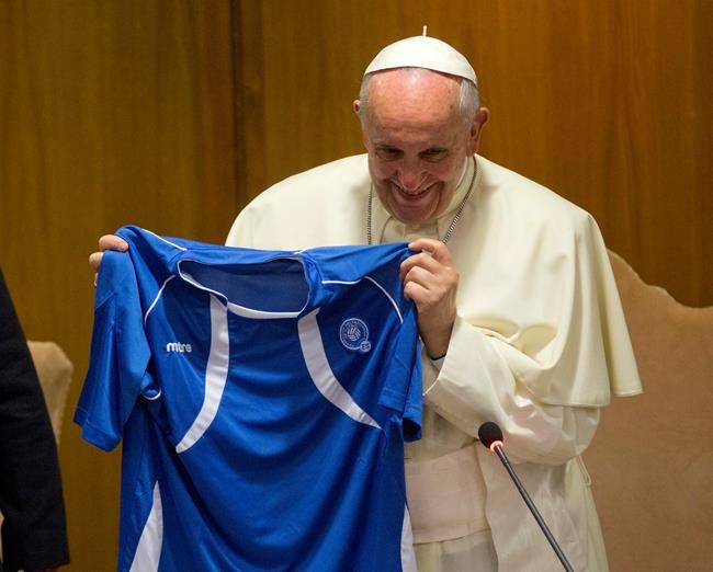 Pope hopes charity match deals a "kick" to exclusion | iNFOnews.ca Pope hopes charity match deals a "kick" to exclusion | iNFOnews.ca