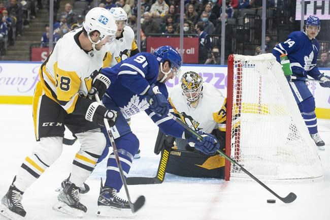 Jarry shuts the door again, Penguins blank Maple Leafs to snap Toronto's win streak | iNFOnews.ca Jarry shuts the door again, Penguins blank Maple Leafs to snap Toronto's win streak | iNFOnews.ca