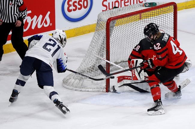 Canada falls to United States 3-2 in overtime in women's hockey Rivalry Series | iNFOnews.ca