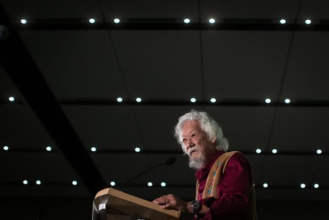 David Suzuki apologizes for remark on pipelines being "blown up" over climate change | iNFOnews.ca