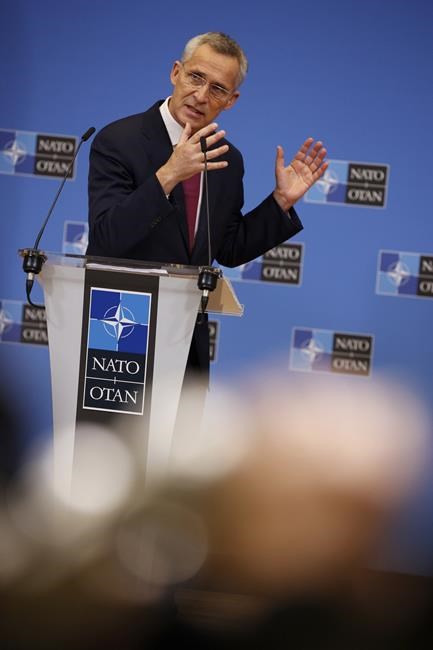 NATO chief warns Russia of 'costs' if it moves on Ukraine | iNFOnews.ca NATO chief warns Russia of 'costs' if it moves on Ukraine | iNFOnews.ca