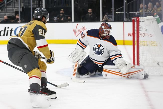Koskinen stops 36 shots, Edmonton tops Golden Knights, 3-2 | iNFOnews.ca