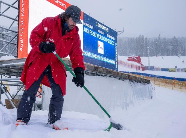 Mother Nature unkind to Lake Louise's men's World Cup with super-G cancellation | iNFOnews.ca Mother Nature unkind to Lake Louise's men's World Cup with super-G cancellation | iNFOnews.ca