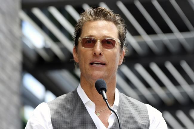 Matthew McConaughey won't run for Texas governor in 2022 | iNFOnews.ca