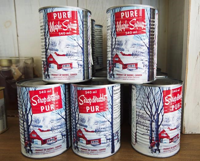 Global maple syrup shortage forces Quebec to release half its strategic reserve | iNFOnews.ca CP60665649