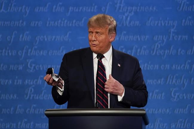 Trump tested COVID-positive pre-debate, ex-aide says in book | iNFOnews.ca