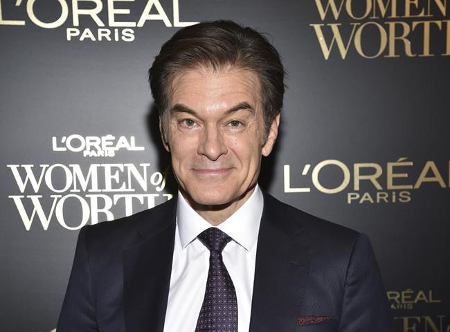 Several TV stations pull 'Oz' show as host runs for Senate | iNFOnews.ca