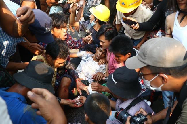 Rights group says Myanmar forces purposely killed protesters | iNFOnews.ca Rights group says Myanmar forces purposely killed protesters | iNFOnews.ca