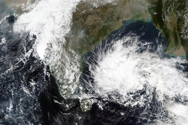 Tropical storm brewing in Bay of Bengal off Indian coast | iNFOnews.ca CP35356899