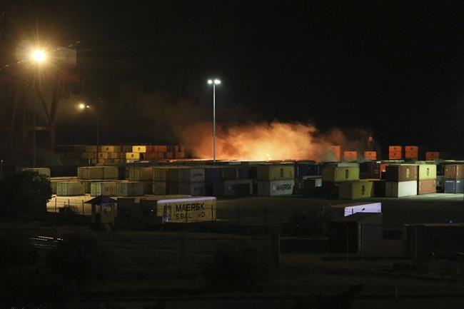 Syria says Israeli warplanes hit Latakia port containers | iNFOnews.ca
