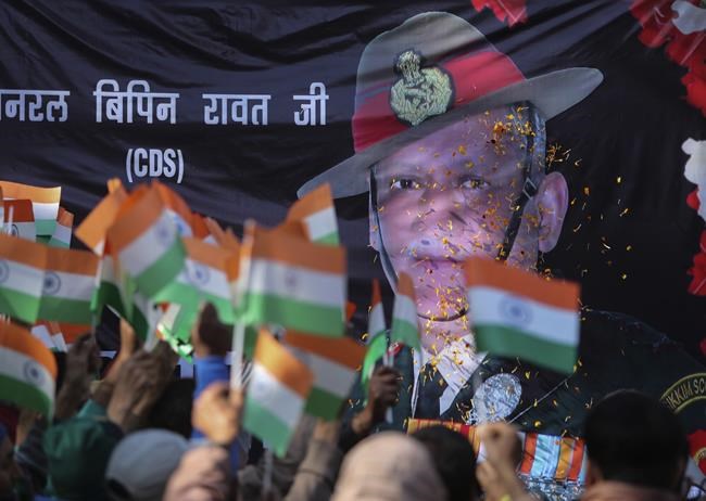 No SOS before chopper crash killed Indian military chief | iNFOnews.ca