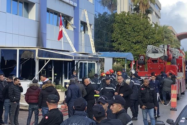Fire at Tunisian Islamist party HQ leaves 1 dead, 18 injured | iNFOnews.ca