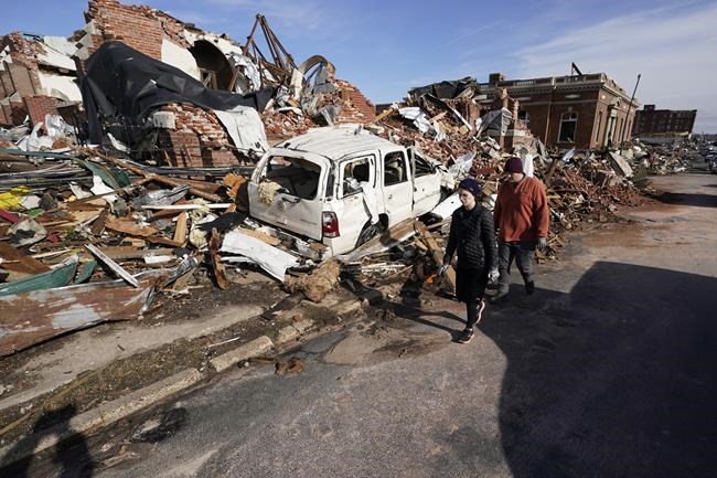 'Y'all pray for Mayfield': Town grieves in tornado aftermath | iNFOnews.ca