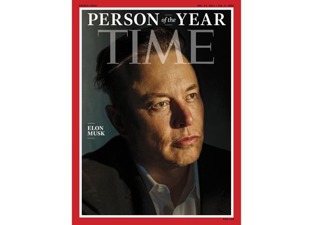 Time magazine's "Person of the Year" is Elon Musk | iNFOnews.ca