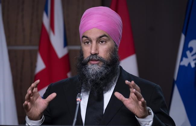 NDP leader would back federal intervention in court challenge to Quebec's Bill 21 | iNFOnews.ca