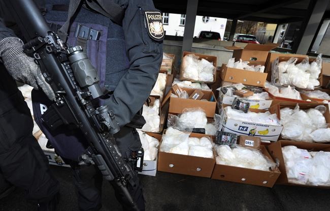 German police incinerate cocaine worth over $300 million | iNFOnews.ca