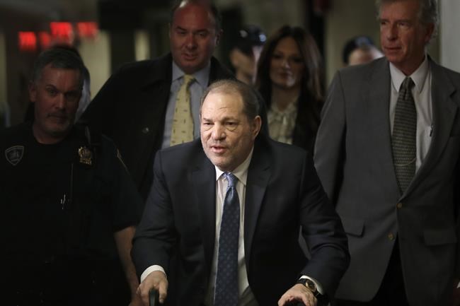 Appellate judges raise doubts about Weinstein's conviction | iNFOnews.ca