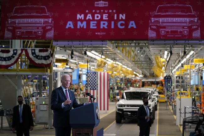 Politics versus practicalities: the cross-border battle over Biden's EV tax credits | iNFOnews.ca CP2055055478