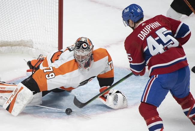 Jonathan Drouin stars in shootout as Habs beat Flyers 3-2 in empty arena | iNFOnews.ca