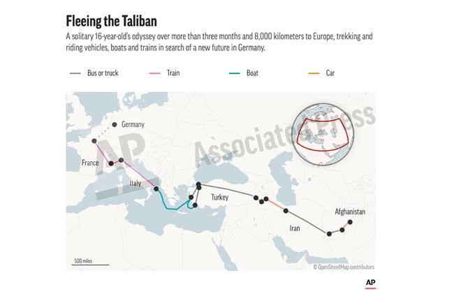 Afghans push through snowy Alps toward new lives in Europe | iNFOnews.ca