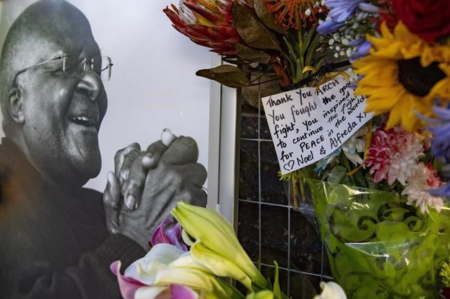 South Africa holds week of services, events for Desmond Tutu | iNFOnews.ca CP682805298