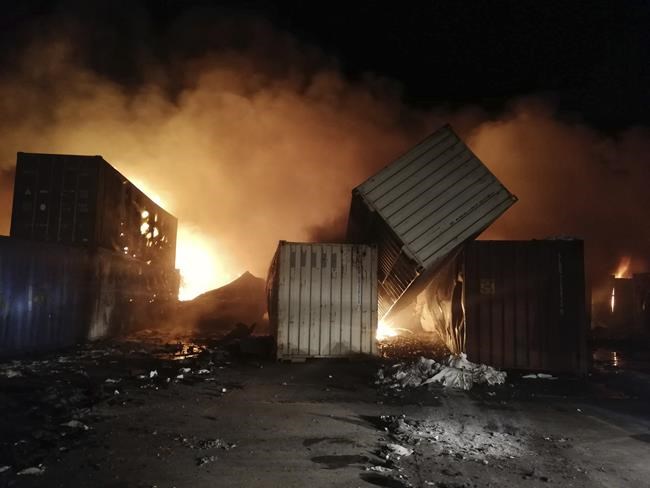 Syria reports 2nd Israeli attack on vital port in a month | iNFOnews.ca Syria reports 2nd Israeli attack on vital port in a month | iNFOnews.ca