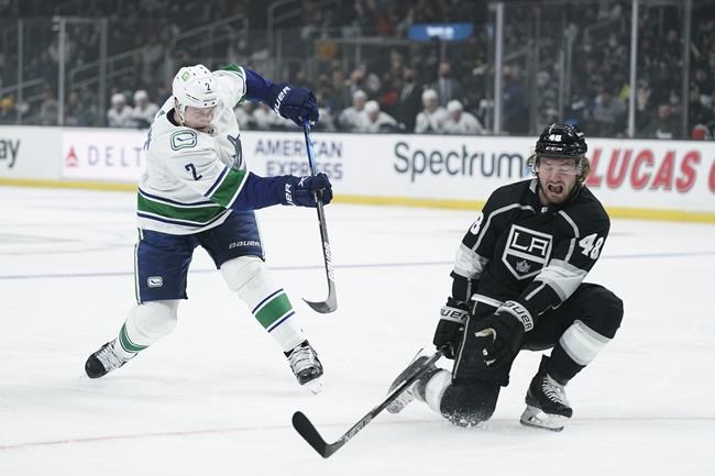 LA Kings snap Vancouver's 7-game win streak under Boudreau | iNFOnews.ca