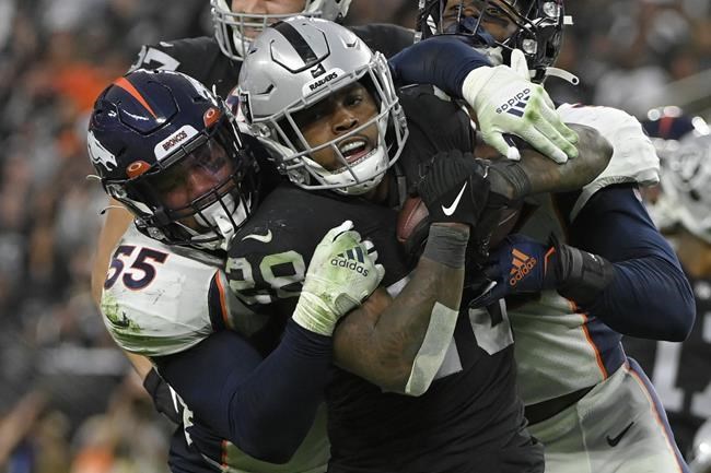 Raiders need healthy dose of Jacobs to get to playoffs | iNFOnews.ca