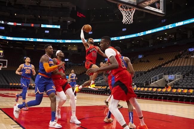 VanVleet has seven three-pointers in Raptors' 120-105 win over Knicks | iNFOnews.ca CP65711616