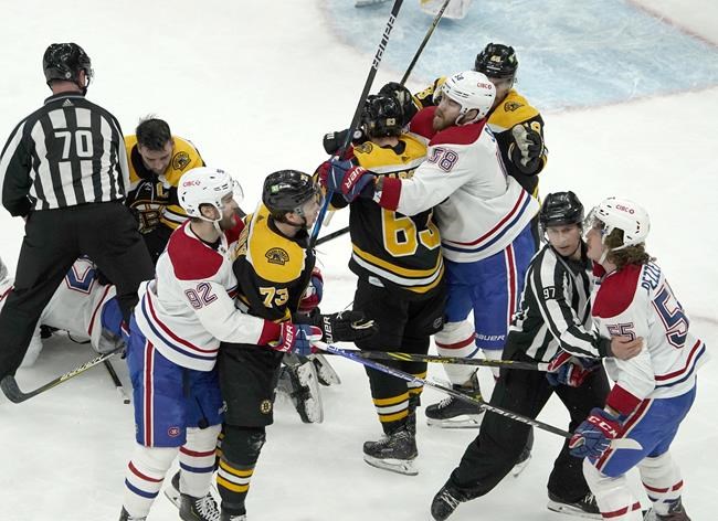 Marchand has hat trick, Bruins beat Canadiens 5-1 | iNFOnews.ca