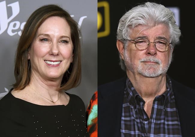 George Lucas, Kathleen Kennedy honored by Producer’s Guild | iNFOnews.ca