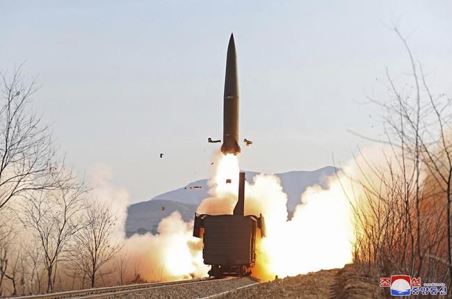 North Korea says it test launched missiles from train | iNFOnews.ca
