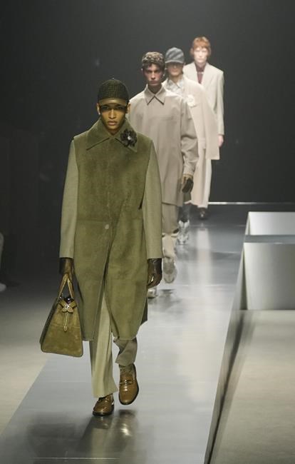 Fendi leads Milan trends with feminine silhouettes for men | iNFOnews.ca